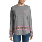 Realtree Long Sleeve Round Neck Camouflage T-shirt-womens