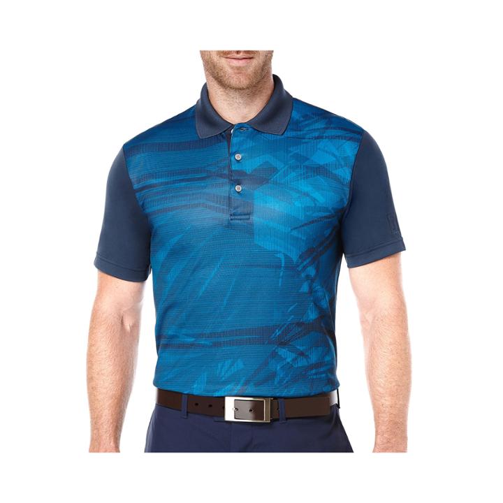 Pga Tour Short-sleeve Nature-printed Polo