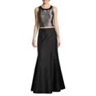 Scarlett Sleeveless Embellished Dress Set-talls
