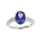 Limited Quantities! Blue Tanzanite 10k Gold Cocktail Ring