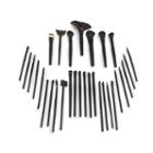 Matney 32 Pc Professional Makeup Brush Set Kit With Case