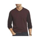 Van Heusen V Neck Long Sleeve Pullover Sweater