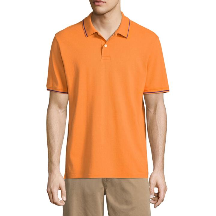 St. John's Bay Short Sleeve Pique Polo Shirt
