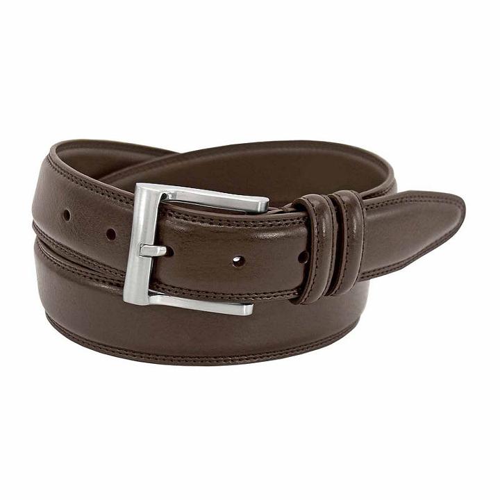 Florsheim Pebble Grain Leather Belt - Big And Tall