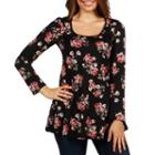 24/7 Comfort Apparel Susan Tunic Top