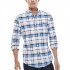 U.s. Polo Assn. Long-sleeve Plaid Oxford Shirt