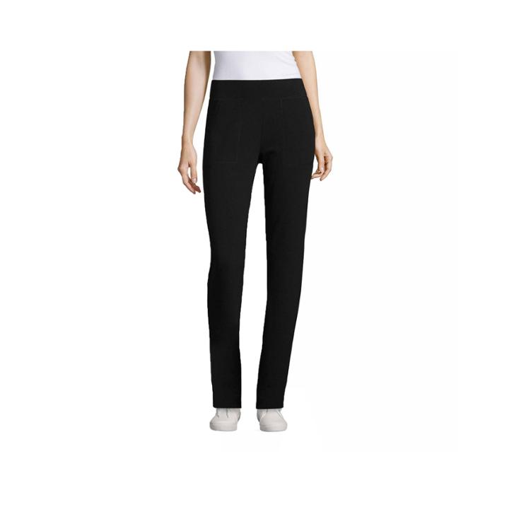 St. John's Bay Active French Terry Slim Leg Pant