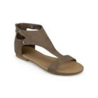 Journee Collection Bevin Womens Flat Sandals