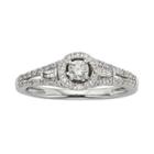 3/8 Ct. T.w. Diamond 10k White Gold Promise Ring