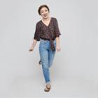 Brooklyn - Top Pick - Arizona Knot Front Tee And Highrise Jeans