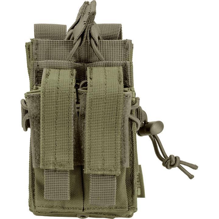 Loaded Gear Cx-2000 Single Rifle+pistol Mag Pouchod Green