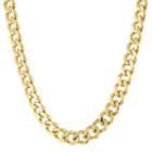Mens Stainless Steel & Gold-tone Ip 22 12mm Chunky Curb Chain