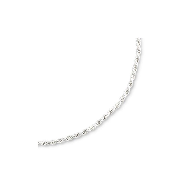Made In Italy Sterling Silver 18-24 2.8mm Rope Chain