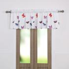 Barefoot Bungalow Mariposa Rod-pocket Scallop Valance