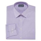 Stafford All Season Coolmax Big And Tall Long Sleeve Woven Checked Dress Shirt