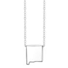 Footnotes Sterling Silver New Mexico State Necklace
