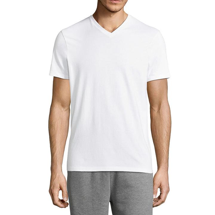 Msx By Michael Strahan Cotton Stretch 2-pc. Short Sleeve V Neck T-shirt-big