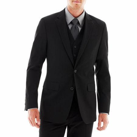 Jf J. Ferrar Stretch Gabardine Suit Jacket - Classic Fit