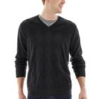 Claiborne Tonal Argyle Sweater