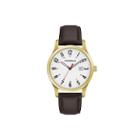 Caravelle Mens Brown Strap Watch-44b116