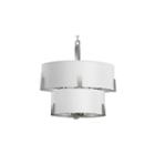 Jaelyn 9-light Silver Chandelier