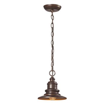 Marina 1-light Outdoor Pendent In Hazelnut Bronze