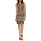 Studio 1 Sleeveless Scuba Crepe Sheath Dress-petites