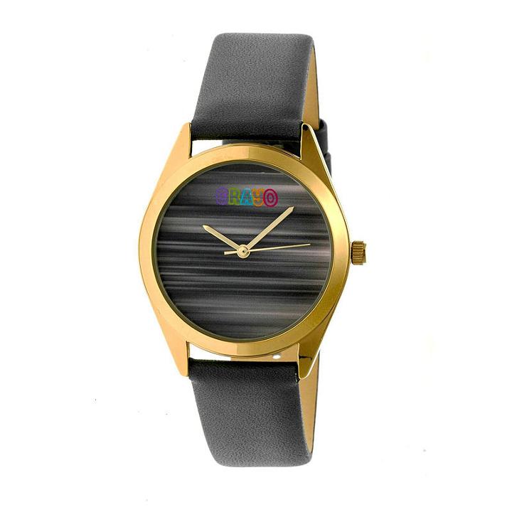 Crayo Unisex Gray Strap Watch-cracr4003
