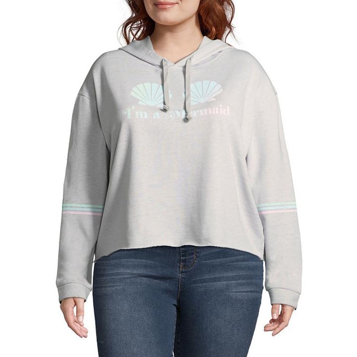 I'm A Mermaid Hoodie - Juniors Plu