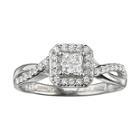 I Said Yes 3/8 Ct. T.w. Certified Diamond Quad Ring