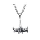 Star Wars Stainless Steel X-wing Fighter Pendant Necklace