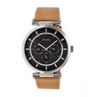 Simplify The 4800 Unisex Brown Strap Watch-sim4806