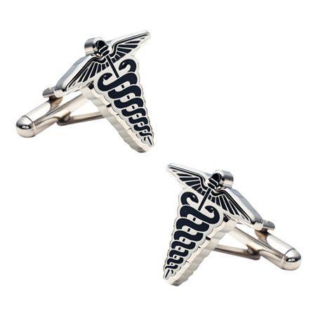 Caduceus Cufflinks
