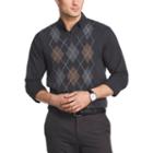 Van Heusen Argyle V Neck Sweater Vest