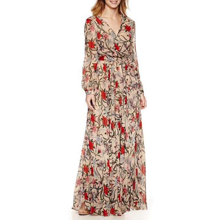 Renn Long Sleeve Maxi Dress