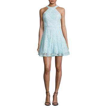 B. Darlin Sleeveless Skater Dress-juniors