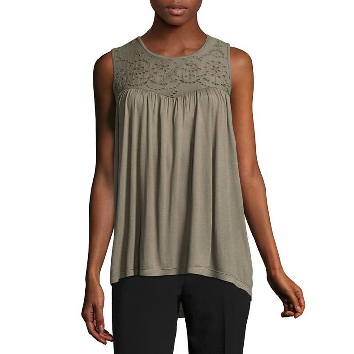 Libby Edelman Eyelet Swing Tank