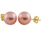 Pink Pearl 9mm Stud Earrings