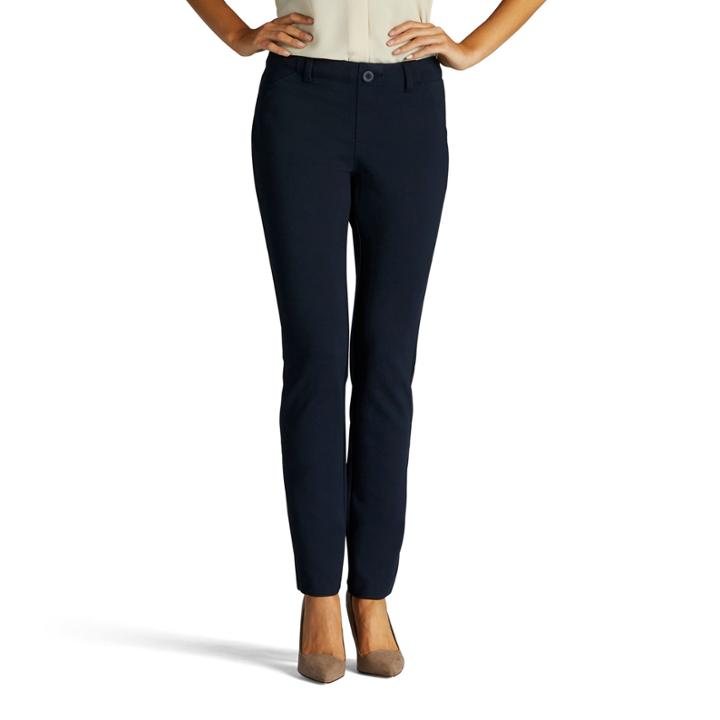 Lee Slim Fit Ponte Pull-on Pants-petites