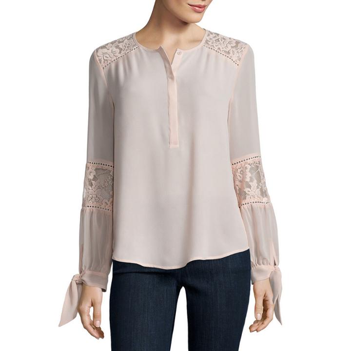 Belle + Sky Long Sleeve Peasant Blouse
