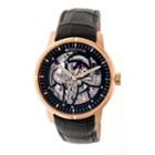 Heritor Ryder Mens Black Strap Watch-herhr4606