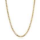 14k Yellow Gold Diamond-cut Popcorn Chain Necklace