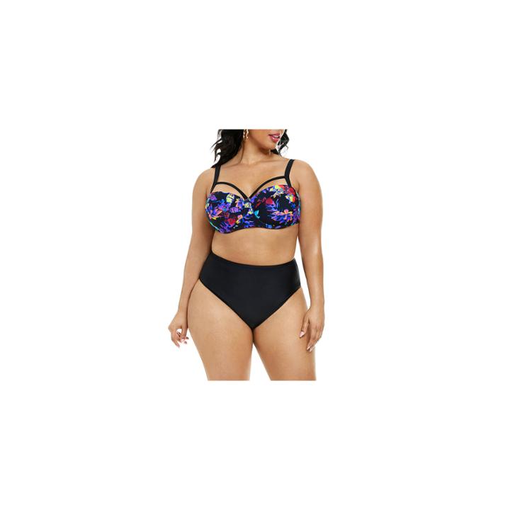 Fashion To Figure Santa Cruz Halter Bikini Top-plus