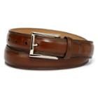 Men's Stafford Feather-edge Belt With Stitching