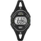 Timex Ironman Sleek 50 Womens Black Strap Watch-tw5m109009j