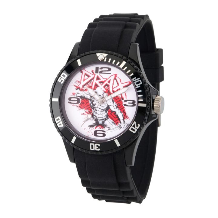Guardian Of The Galaxy Marvel Mens Black Strap Watch-wma000109