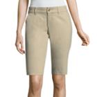 Arizona 9 1/2 Relaxed Fit Bermuda Shorts-juniors