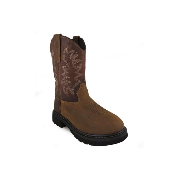 Smoky Mountain Men's Buffalo Leather Wellington