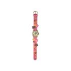 Olivia Pratt Flowers Unisex Pink Strap Watch-17813