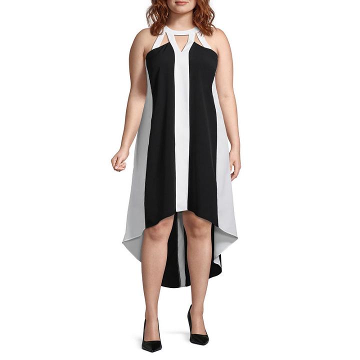 Project Runway Sleeveless Bodycon Dress - Plus